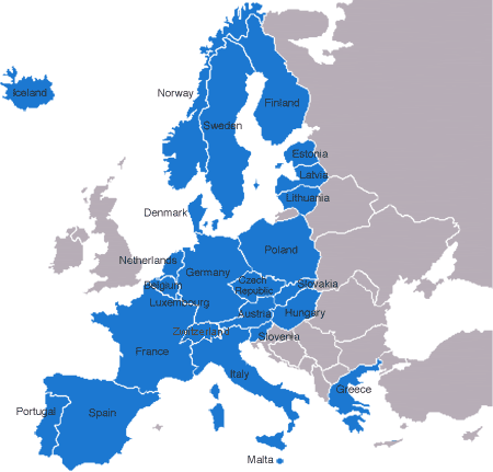 schengen-europe-map