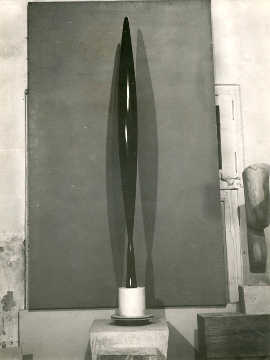 Pasare in spatiu. Foto de Constantin Brancusi. 1936